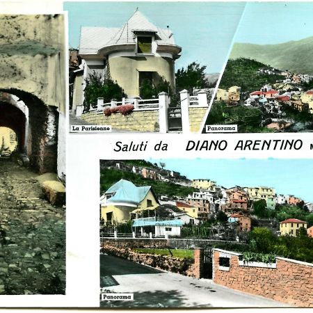 Villa La Parisienne Diano Borello Exteriör bild
